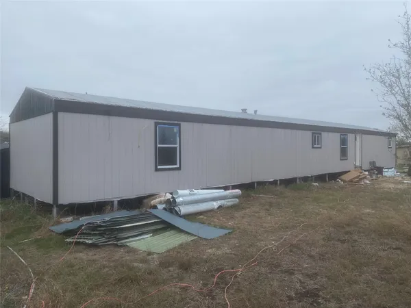 a backyard of a house