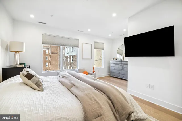 a view of room with furniture