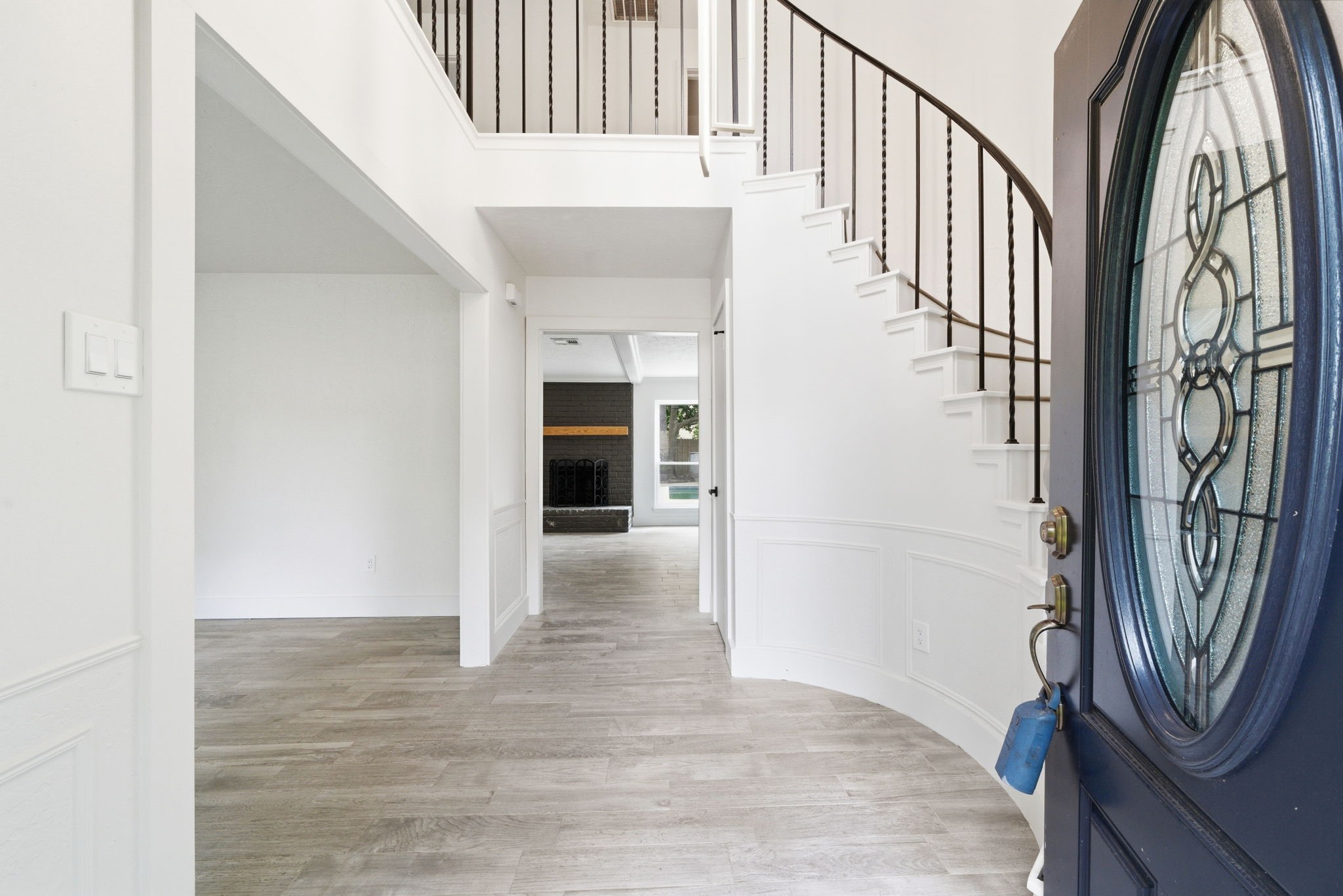 8131 Theisswood Road Spring, TX 77379 - Photo 5 of 31 Stunning entry way with soaring ceilings