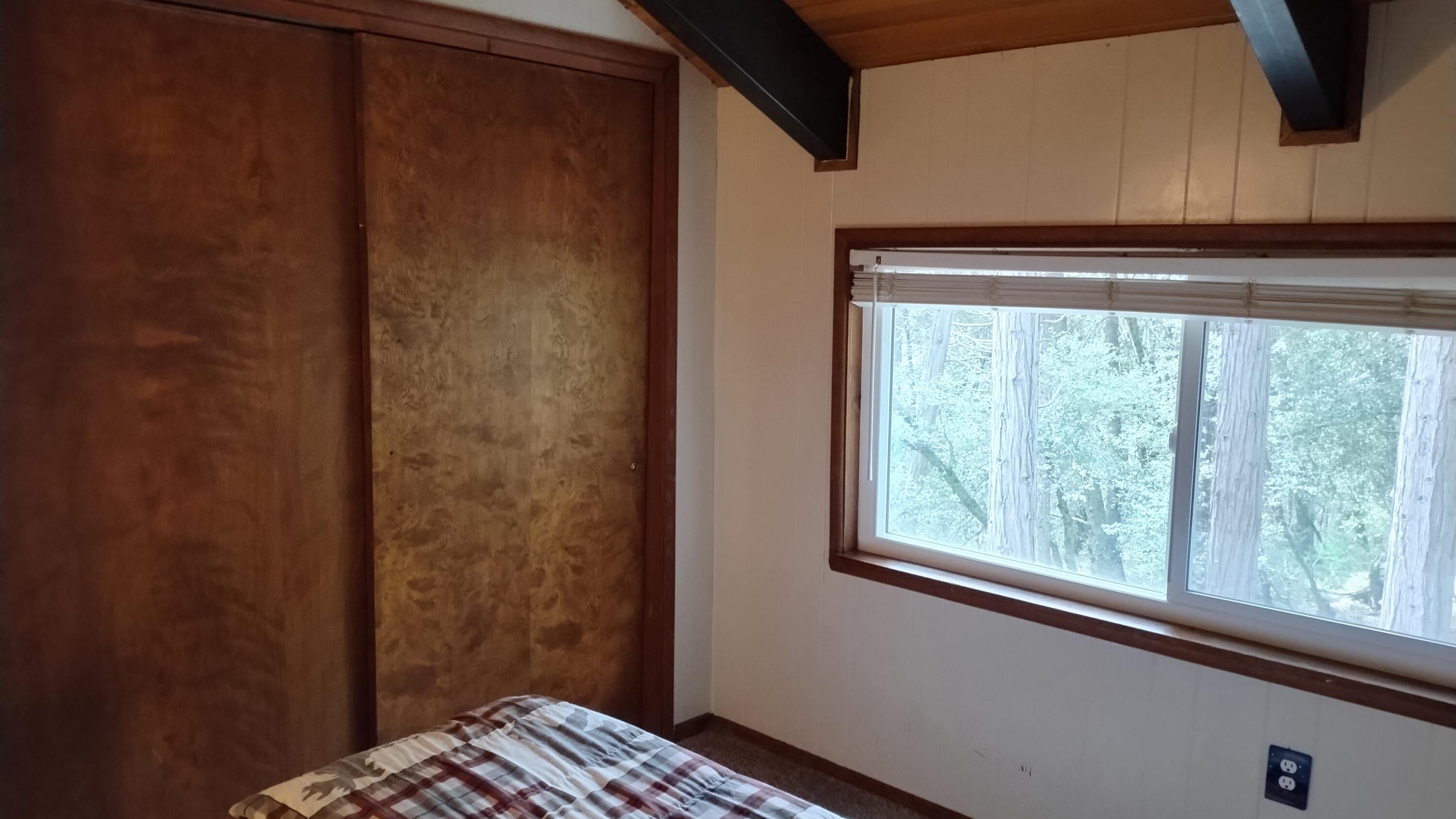 1693 Forest Rte 21S94 Camp Nelson, CA 93265 - Photo 47 of 86 42.5-Bedroom 2 looking at window and clo