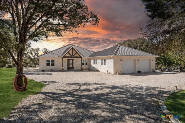 a house with a outdoor space