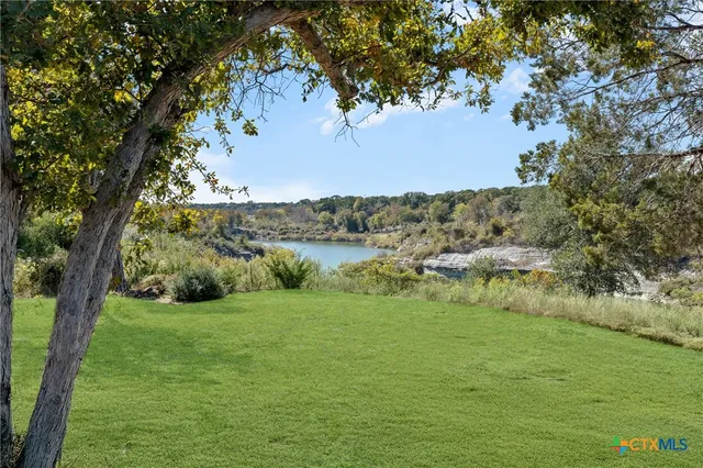 a view of lake with houses