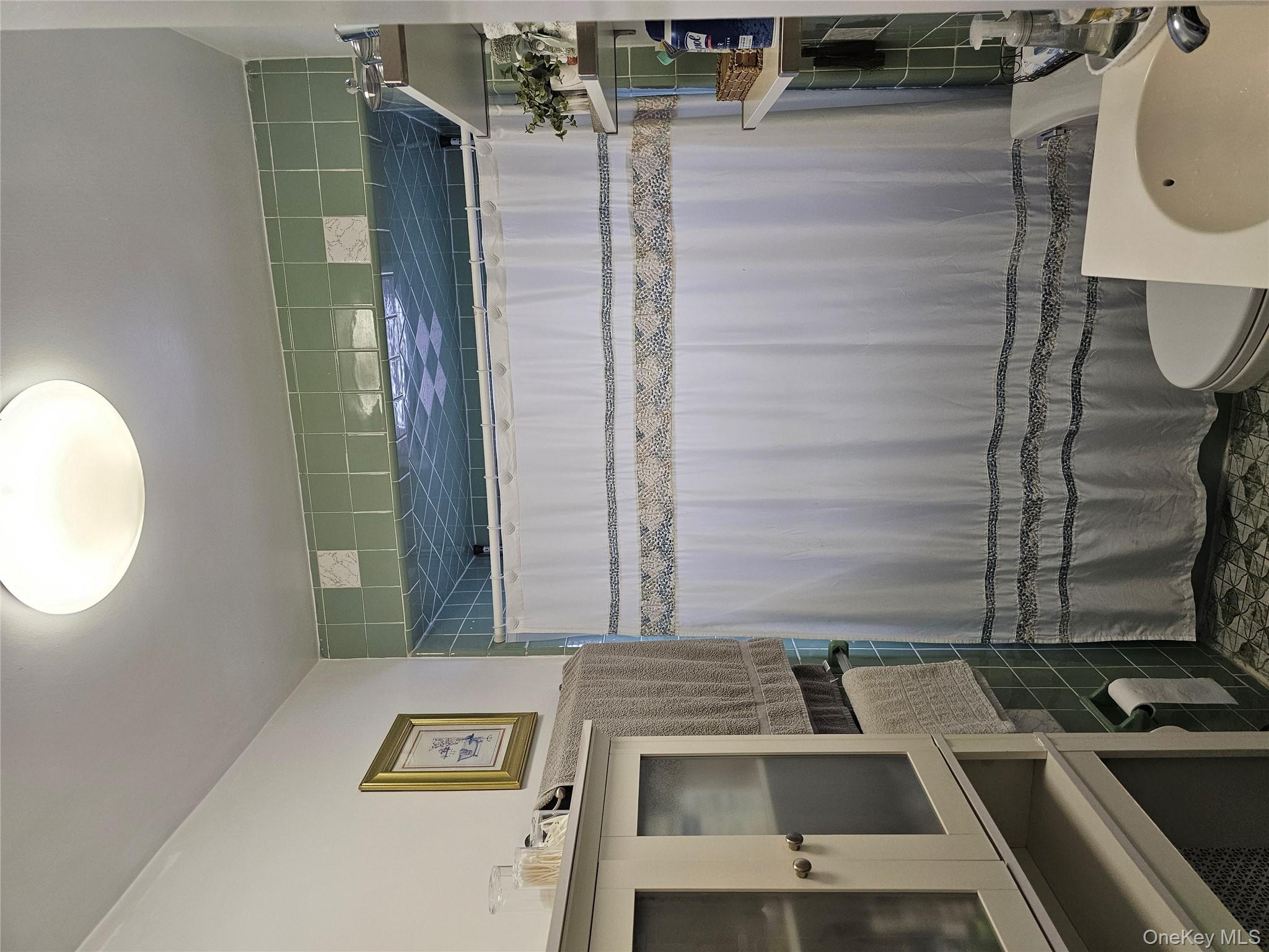 232 Doughty Boulevard Inwood, NY 11096 - Photo 9 of 11 a bathroom with a sink a toilet and mirror