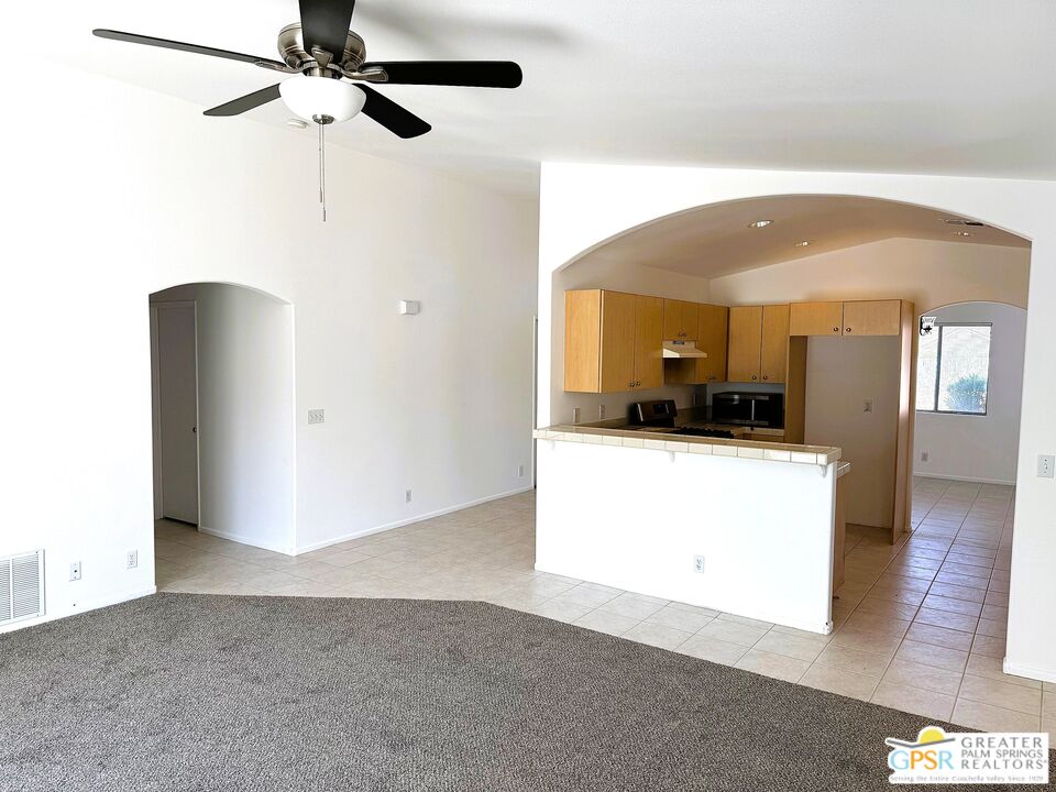 9700 Santa Cruz Road Desert Hot Springs, CA 92240 - Photo 11 of 37 a view interior of a house and hallway