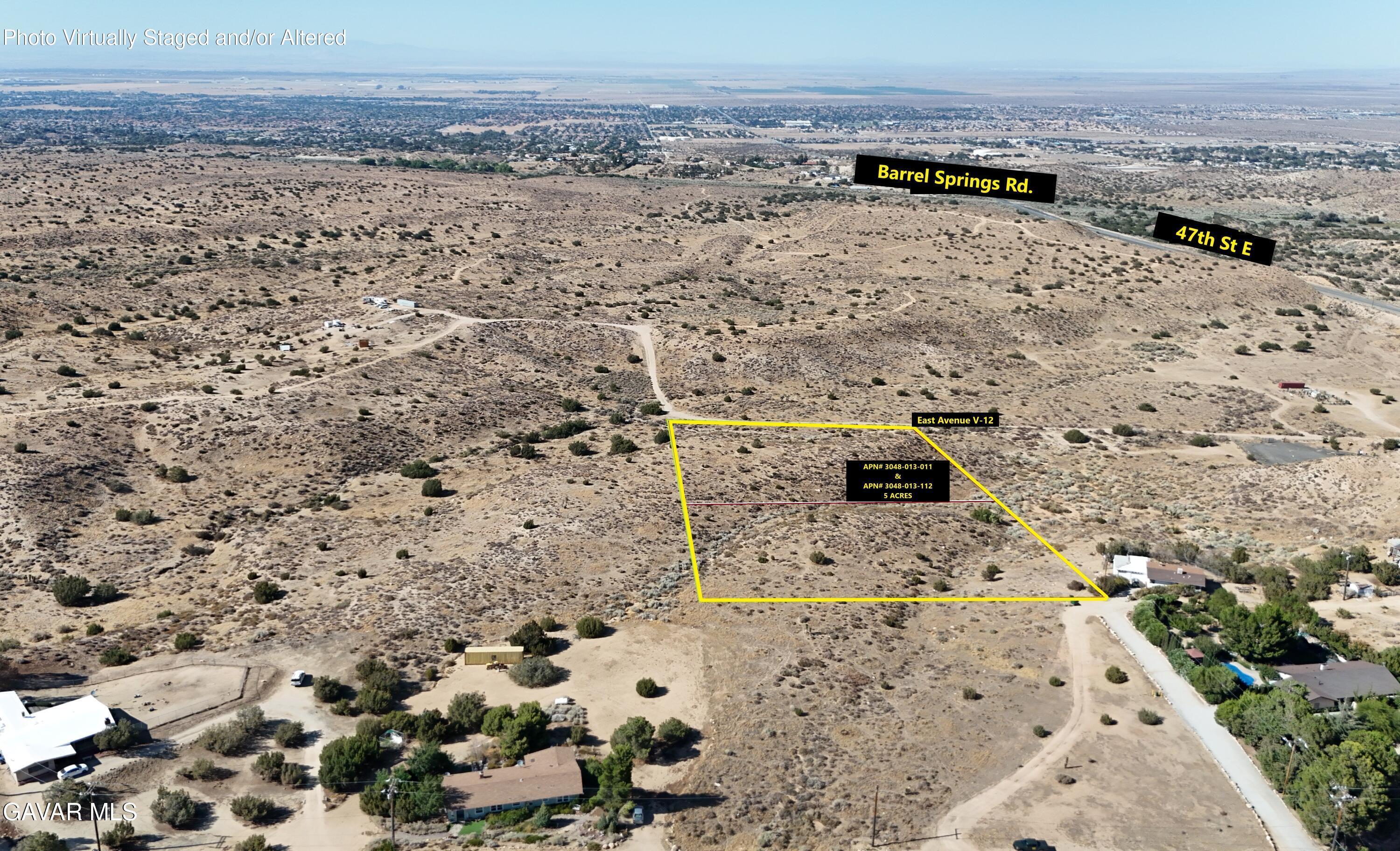 E Avenue Palmdale, CA 93552 - Photo 2 of 7 a view of city view and mountain view