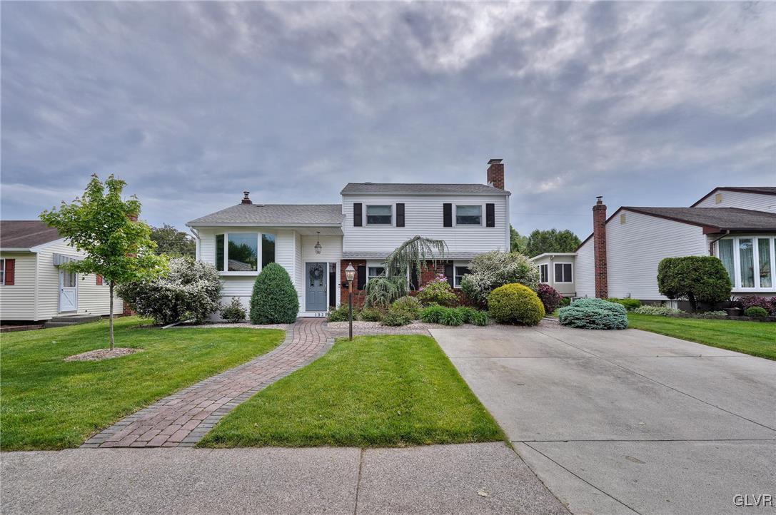 Large driveway