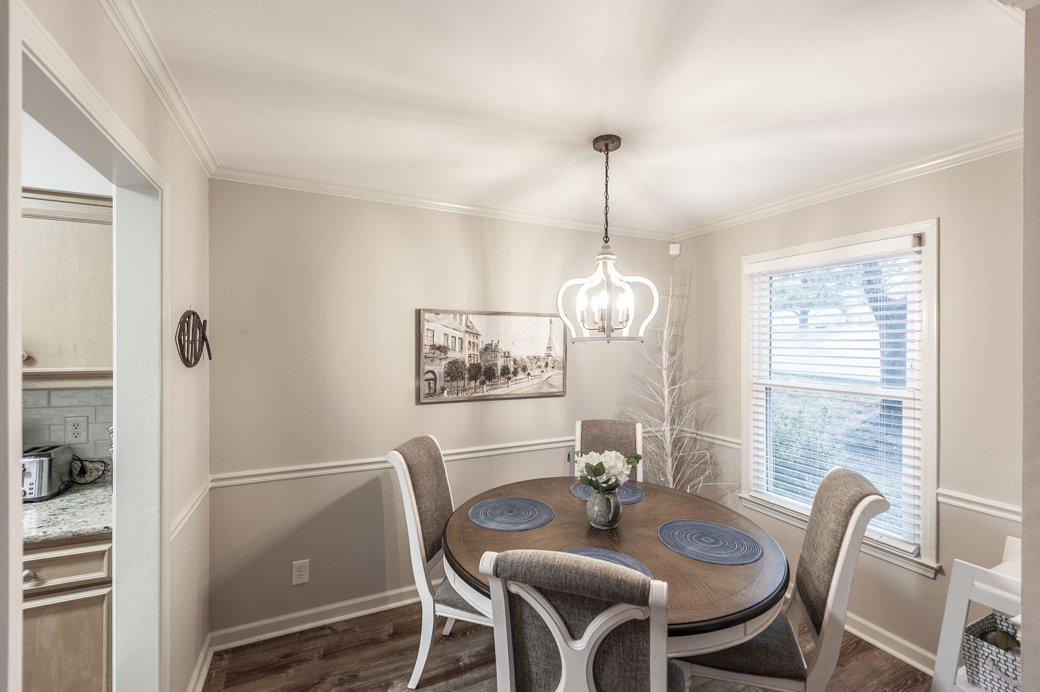 205 Churchill Crossing Madison, TN 37115 - Photo 5 of 17 a view of a dining room with furniture window and wooden floor