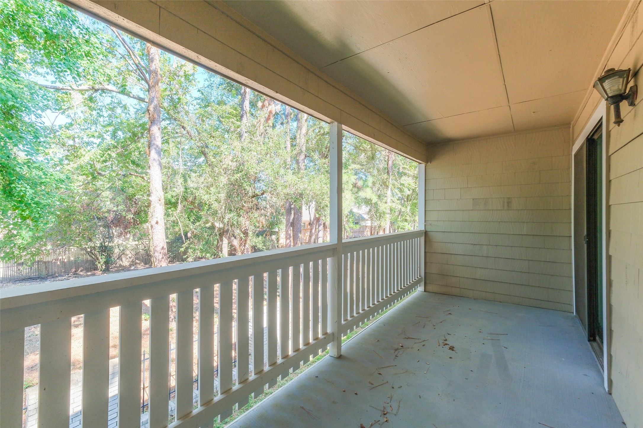 14911 Wunderlich Drive, Unit 2302 Houston, TX 77069 - Photo 22 of 33 This condo features a peaceful view of mature trees. Note how much space you have!