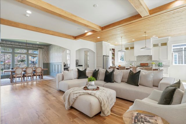 a bedroom with bed and window