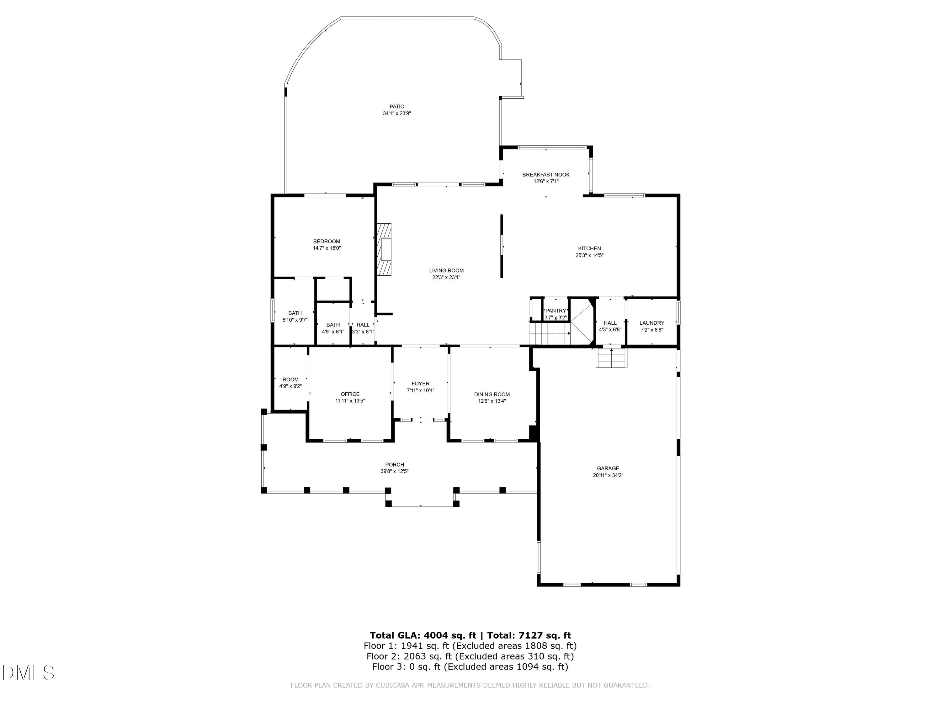 2409 Loring Court Raleigh, NC 27613 - Photo 59 of 60 1-Floorplan_1
