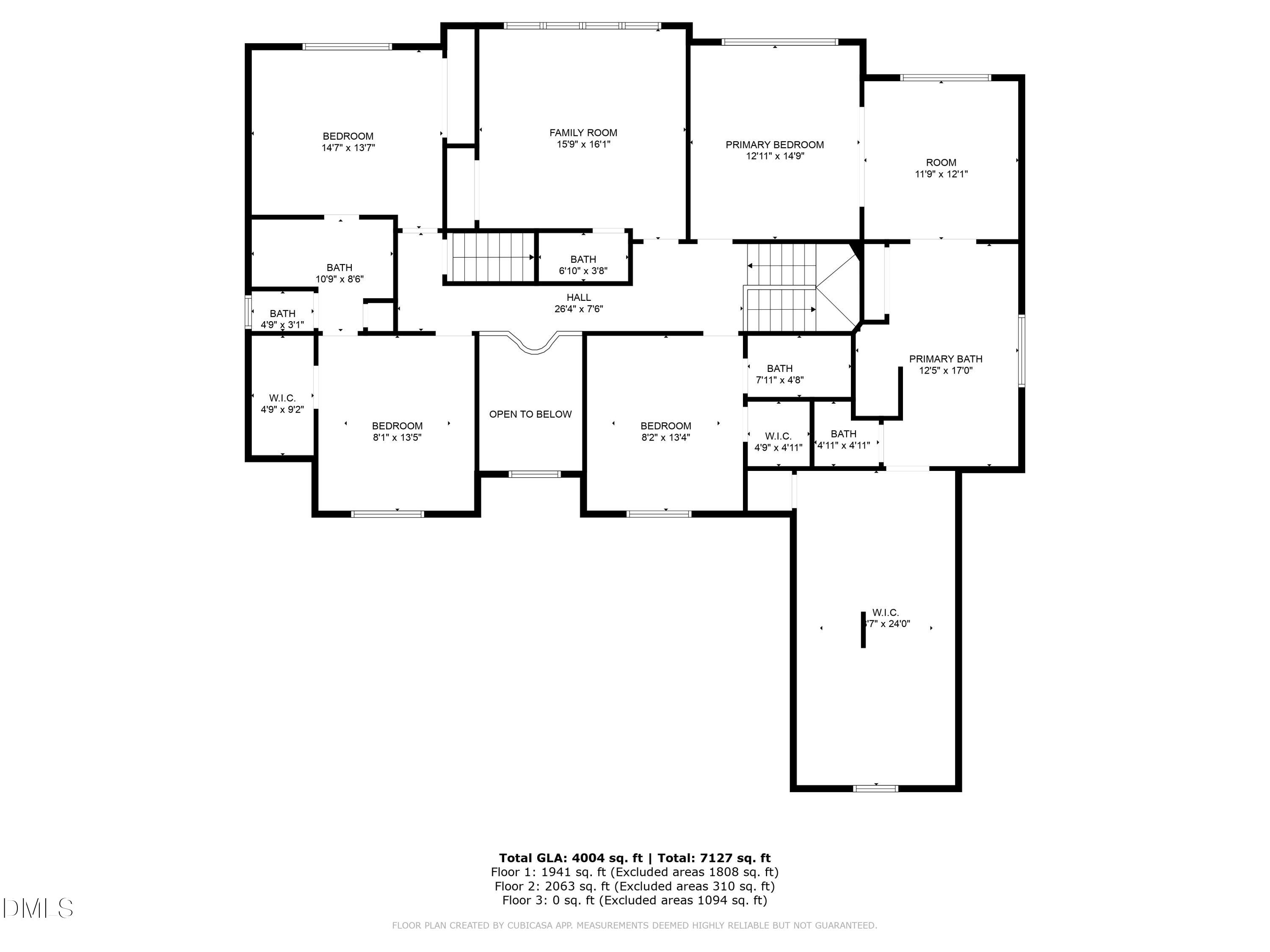2409 Loring Court Raleigh, NC 27613 - Photo 60 of 60 a picture of floor plan