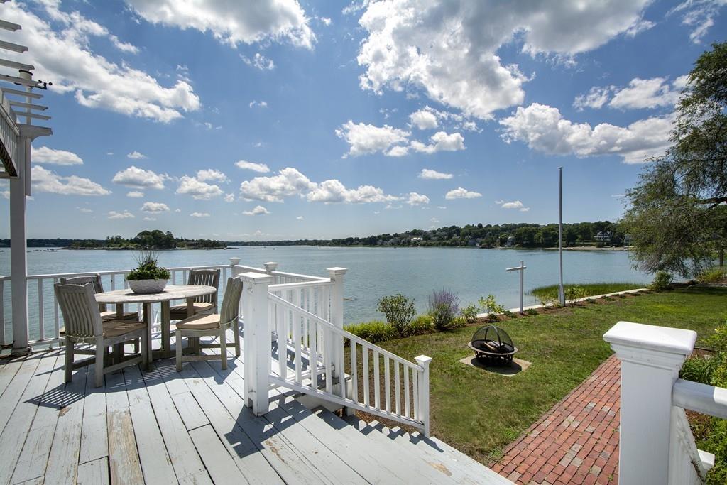 185 Downer Avenue Hingham, MA 02043 - Photo 17 of 30 a view of a terrace with furniture
