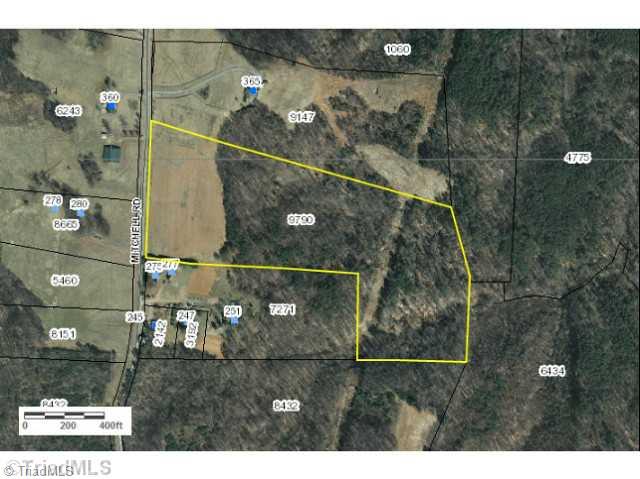 25.49-ac Mitchell Road Reidsville, NC 27320 - Photo 5 of 5 Aerial View.