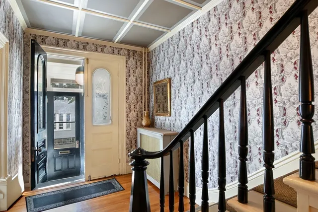 a view of an entryway