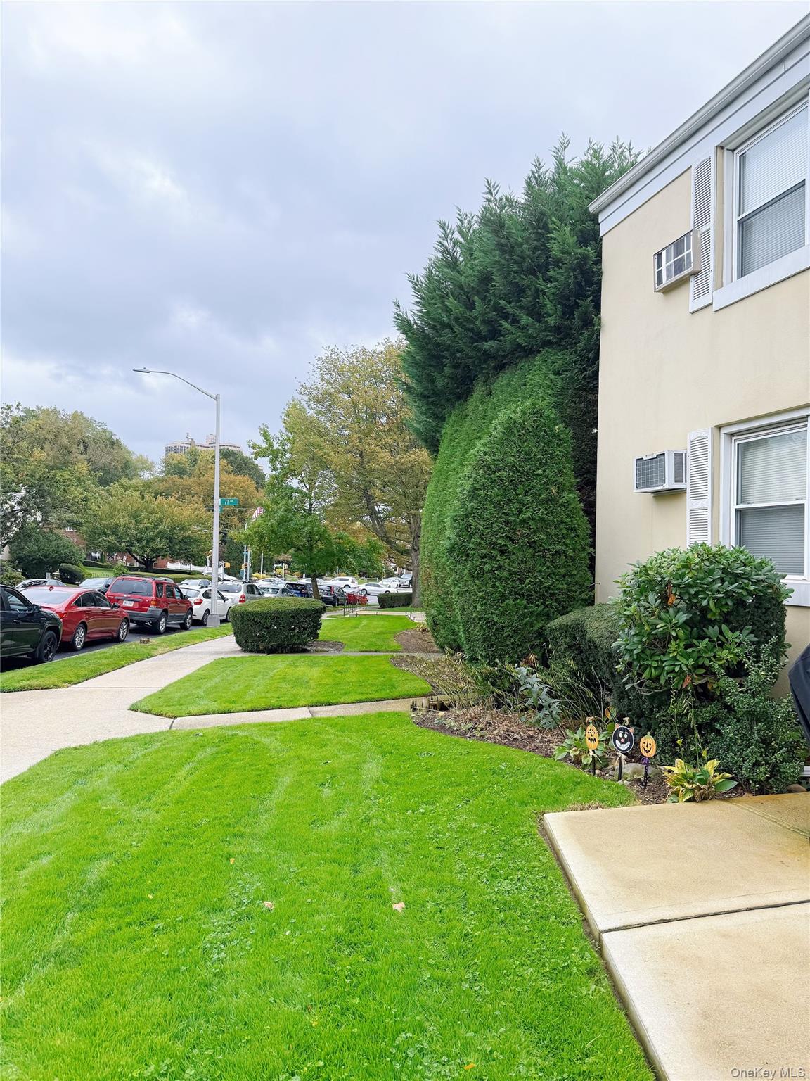 7103 252nd Street, Unit 199B Queens, NY 11426 - Photo 6 of 11 View of grassy yard featuring an AC wall unit