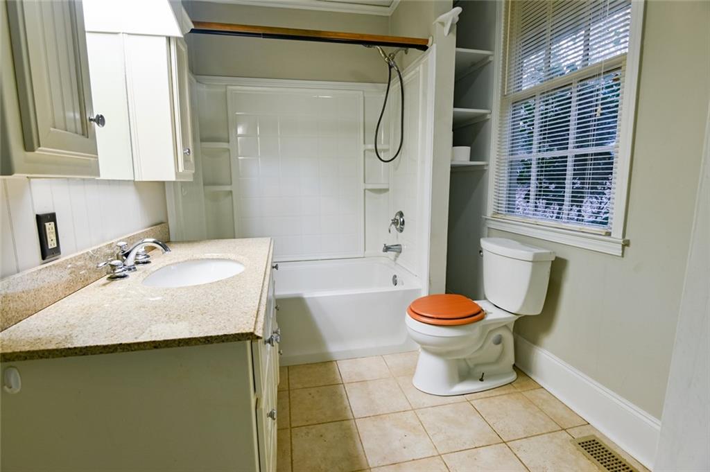 458 Haley Road Jackson, GA 30233 - Photo 23 of 47 a bathroom with a sink toilet and shower