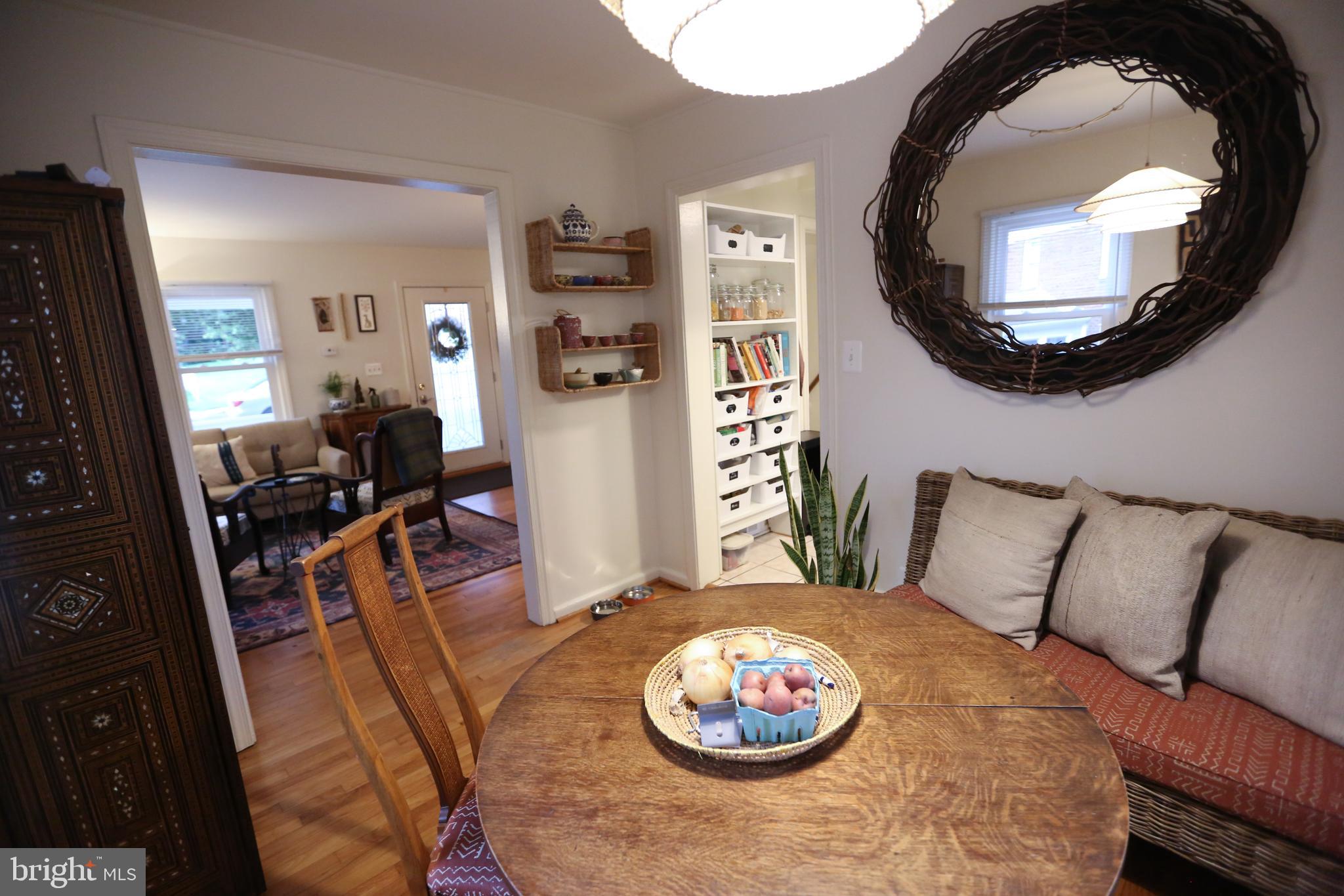 5862 Monticello Road Alexandria, VA 22303 - Photo 13 of 36 a view of a livingroom with furniture and a mirror