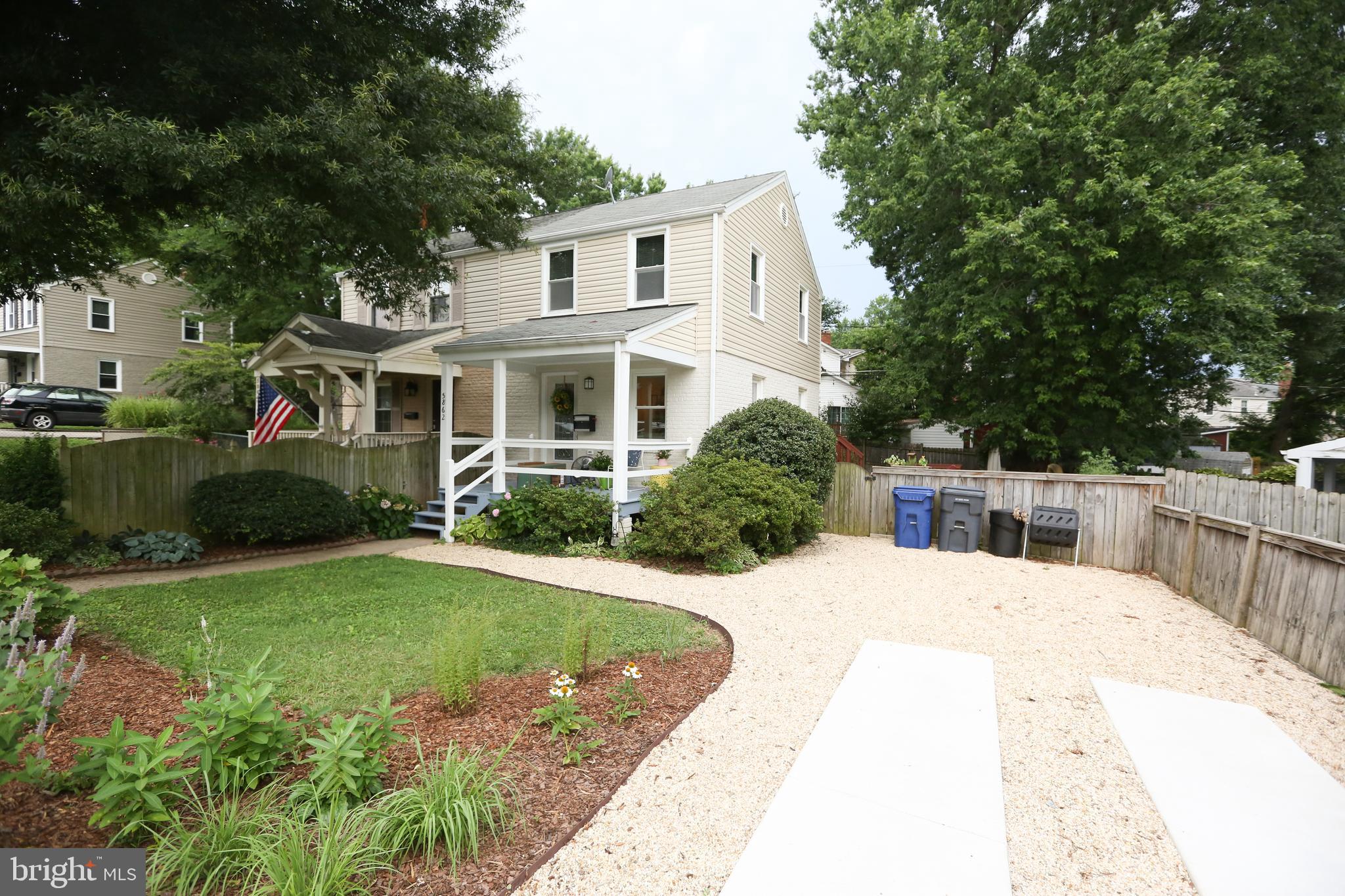 5862 Monticello Road Alexandria, VA 22303 - Photo 2 of 36 a view of house with swimming pool outdoor seating