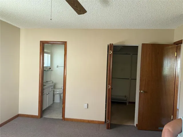 a view of closet area