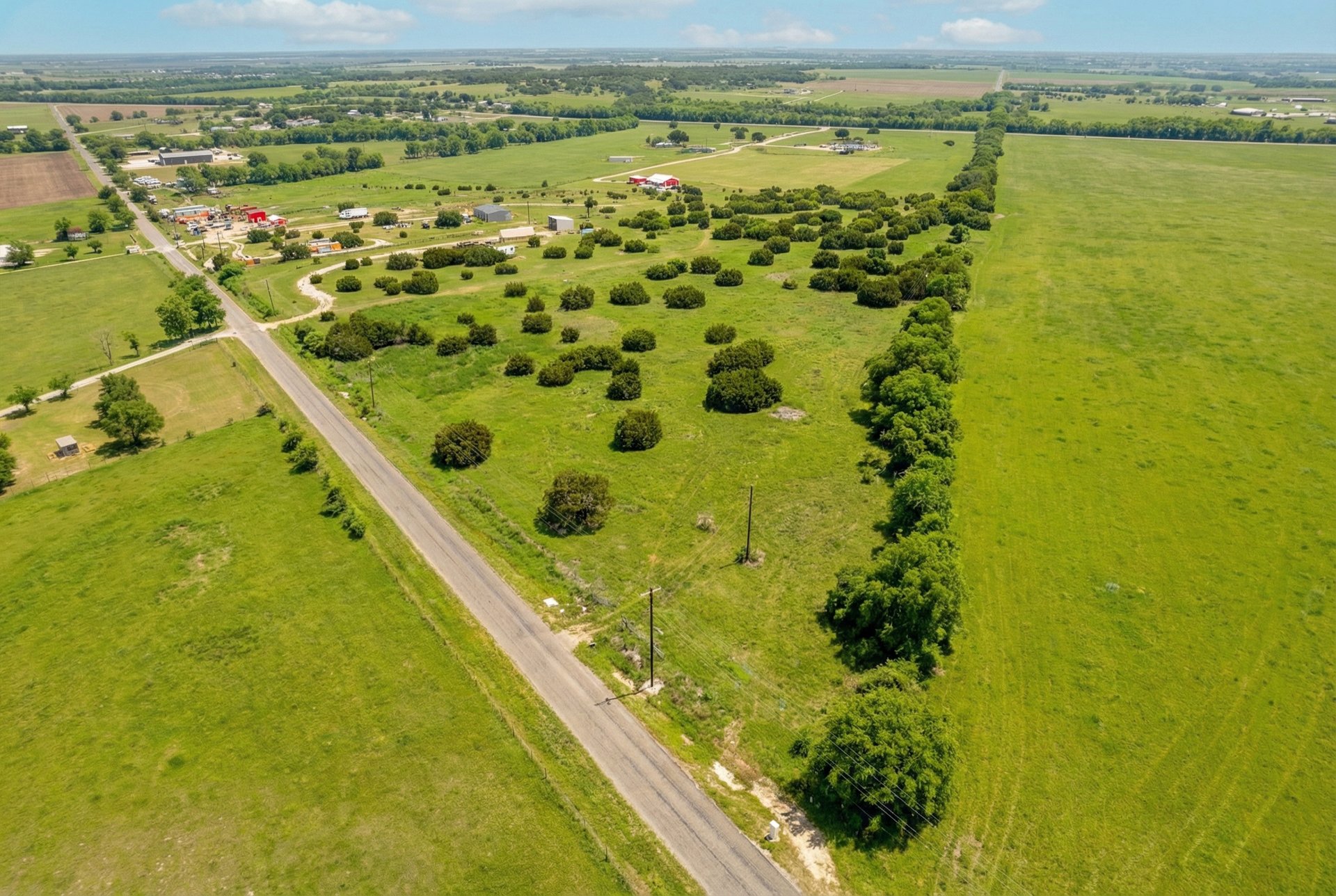 562 County Road 154 Georgetown, TX 78626 - Photo 3 of 13 Aerial view of sparsely populated area
