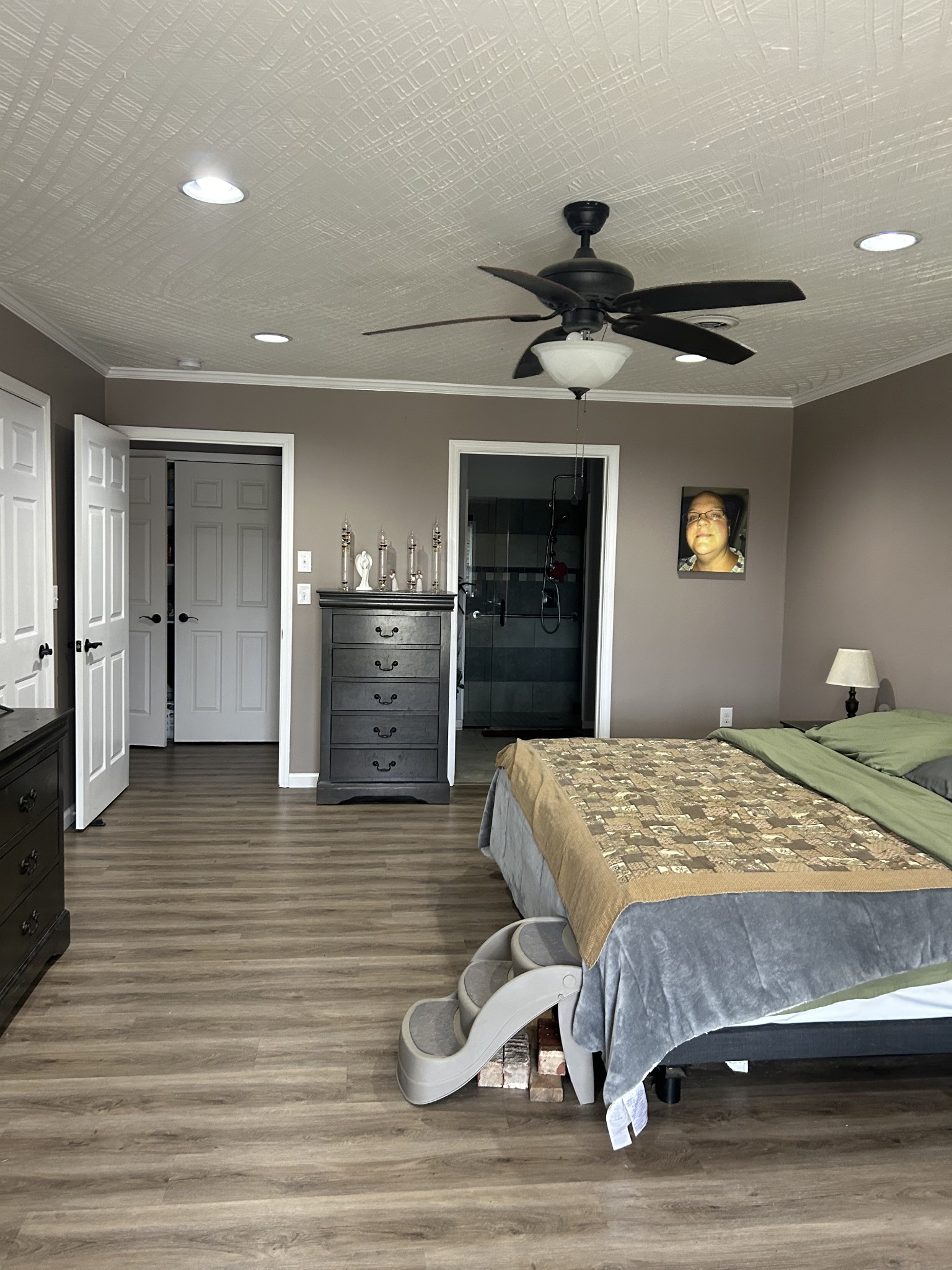 1680 Bertha Owen Road Morrison, TN 37357 - Photo 23 of 67 a bedroom with a bed and wooden floor
