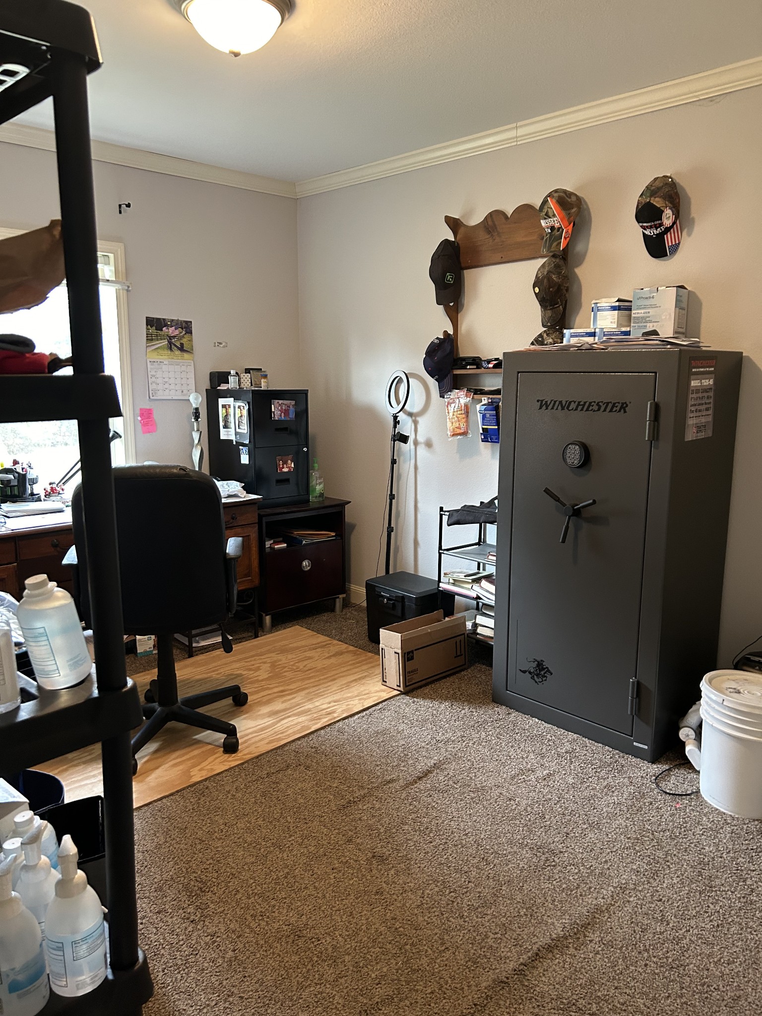 1680 Bertha Owen Road Morrison, TN 37357 - Photo 54 of 67 a workspace with furniture and wooden floor