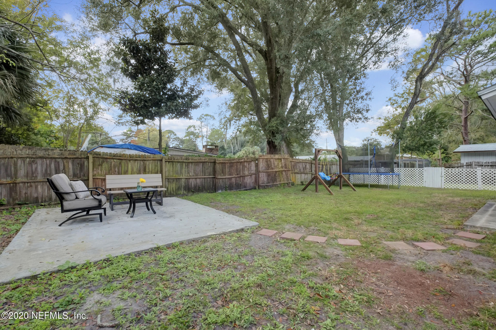 7220 Old Kings Road South Jacksonville, FL 32217 - Photo 23 of 27 Large Fenced in Yard w/ Patio