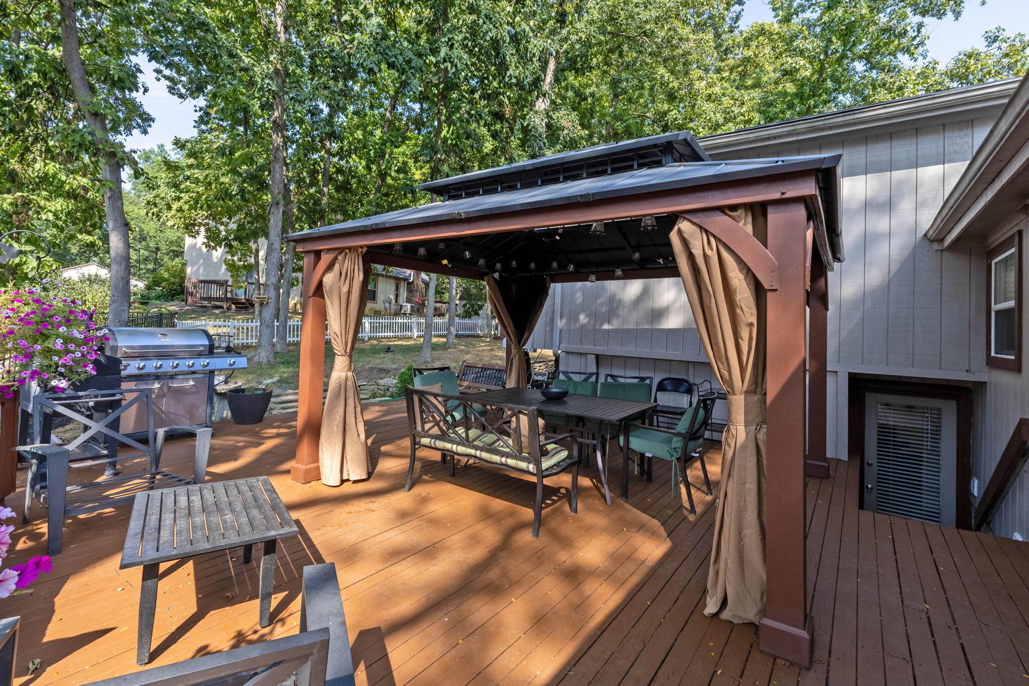 712 Cherrington Road Westerville, OH 43081 - Photo 40 of 45 Deck with gazebo