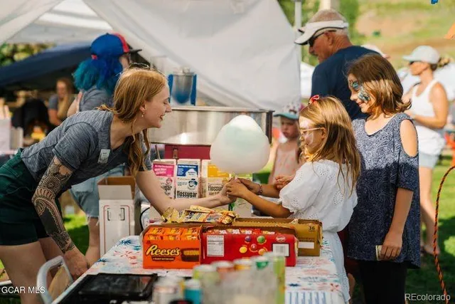 a view of a swimming pool with an ocean view