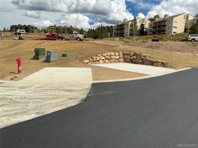 a view of a swimming pool and an ocean view
