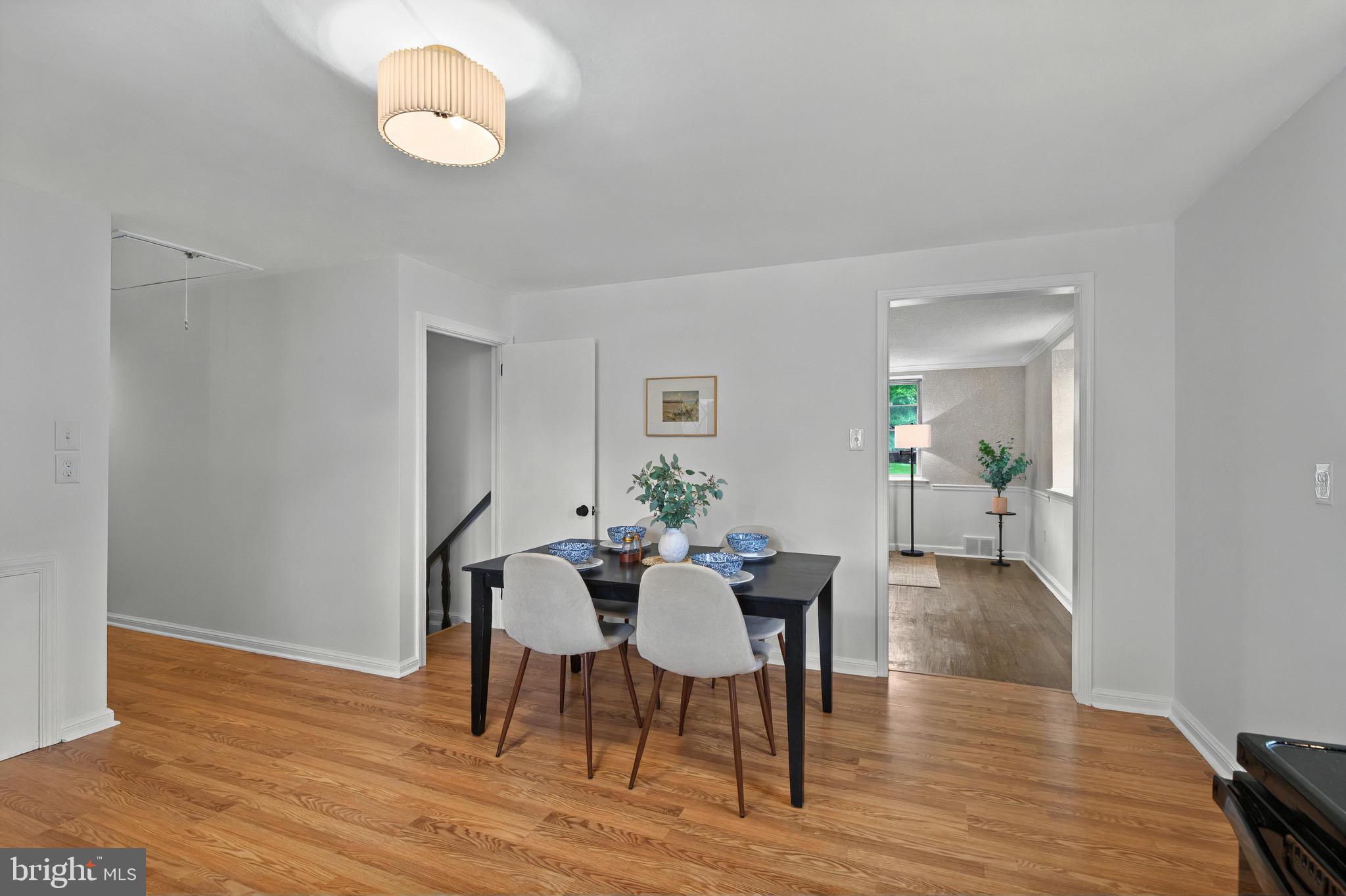 3 Arbor Lea Road Lansdowne, PA 19050 - Photo 12 of 32 a view of a dining room with furniture and wooden floor