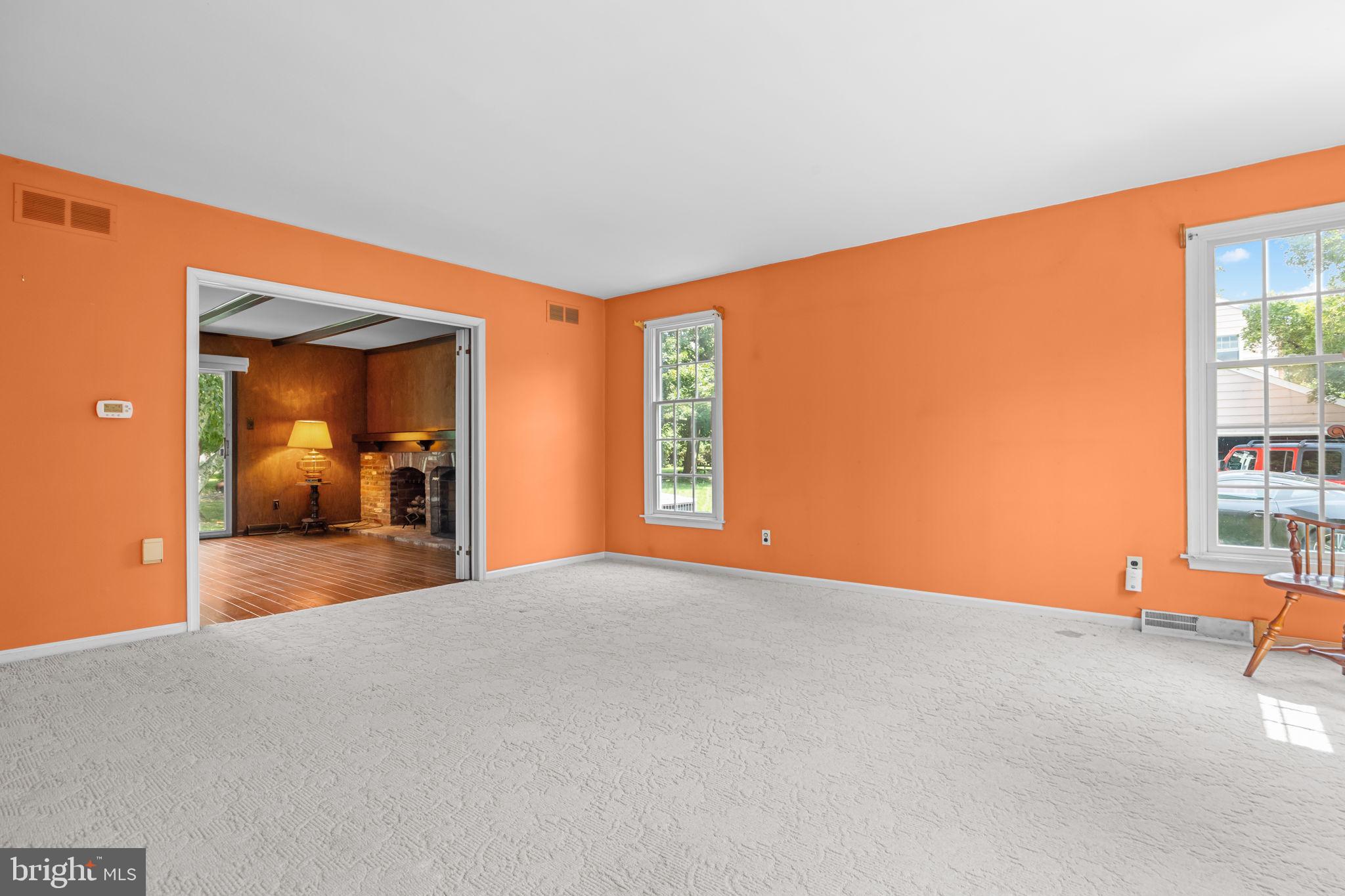 358 Richard Road Yardley, PA 19067 - Photo 13 of 31 Living room leading to family room