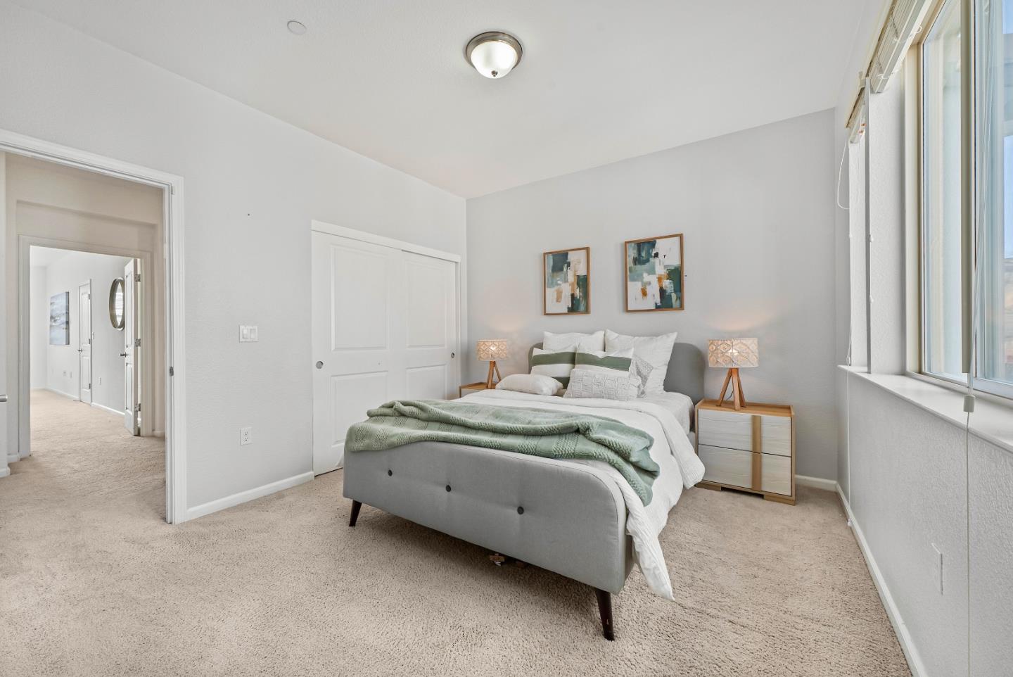 2753 Ferrara Circle San Jose, CA 95111 - Photo 19 of 46 a bed room with a bed and a window