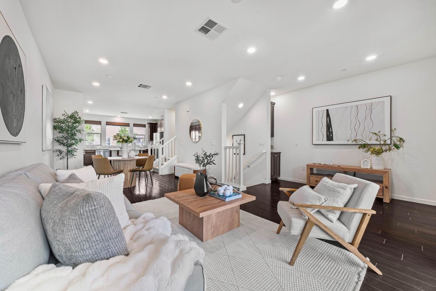 2753 Ferrara Circle San Jose, CA 95111 - Photo 3 of 46 a living room with furniture and a wooden floor