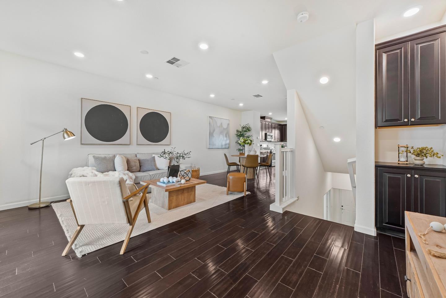 2753 Ferrara Circle San Jose, CA 95111 - Photo 5 of 46 a living room with furniture and a wooden floor