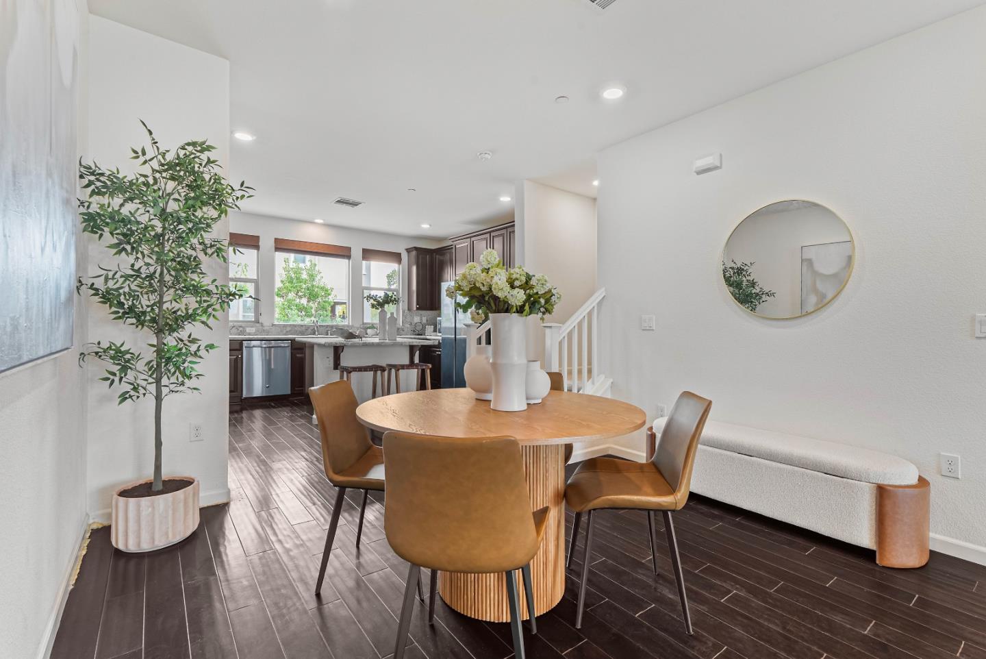 2753 Ferrara Circle San Jose, CA 95111 - Photo 7 of 46 a view of a dining room with furniture and wooden floor