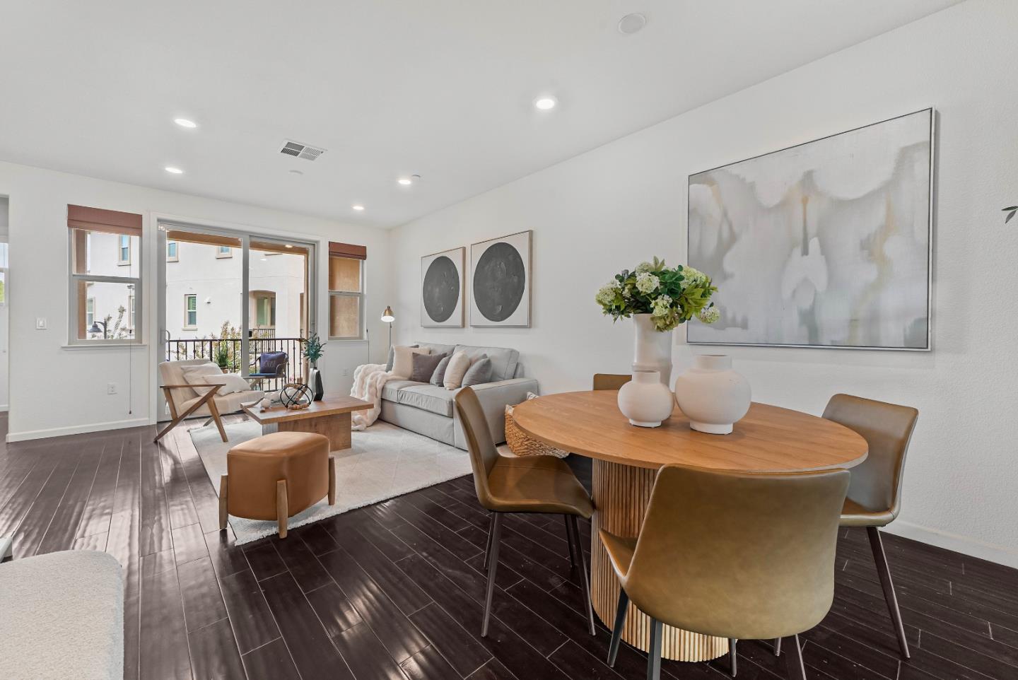 2753 Ferrara Circle San Jose, CA 95111 - Photo 8 of 46 a living room with furniture potted plant and wooden floor