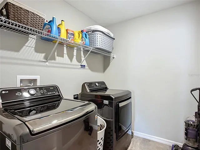 a view of water heater room