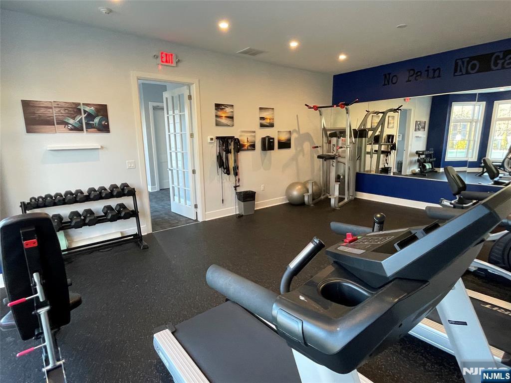 704 Opus Way, Unit 704 Montvale, NJ 07645 - Photo 29 of 33 a room with furniture pool table and projector room
