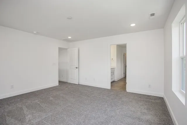 a view of a building with patio