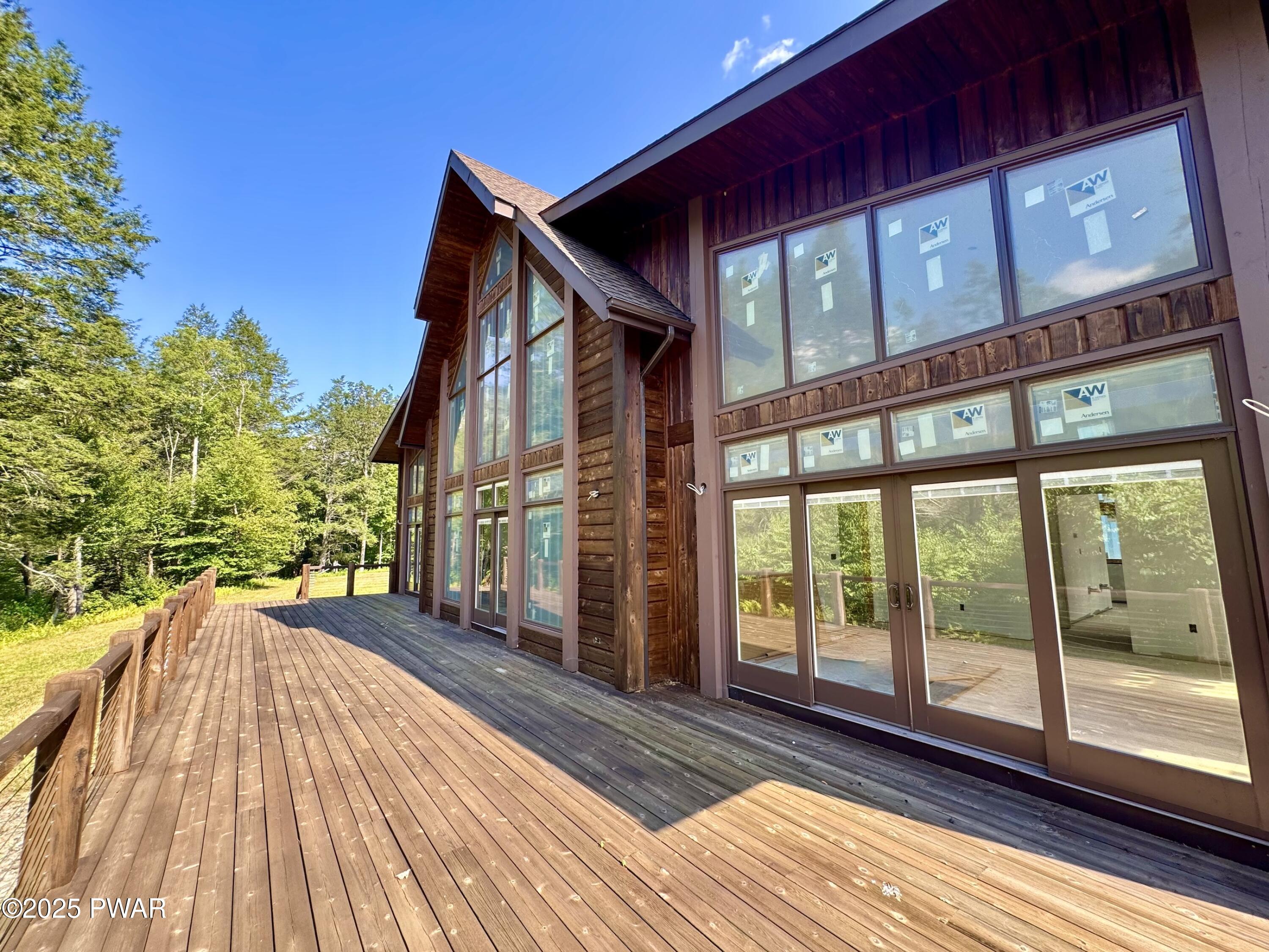 4382 River Road Equinunk, PA 18417 - Photo 2 of 50 Expansive deck