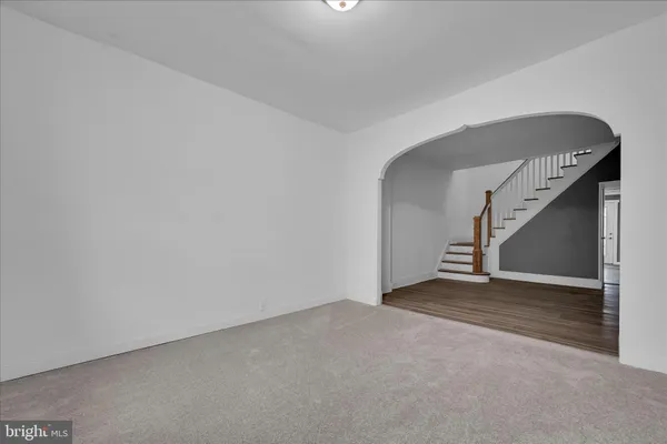 a view of a kitchen and a dining room