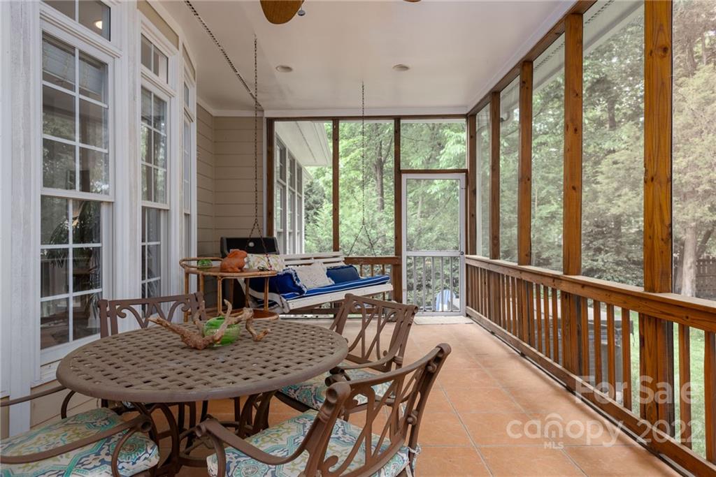 8804 Brentfield Road Huntersville, NC 28078 - Photo 31 of 39 a view of a dining room with furniture window and outside view
