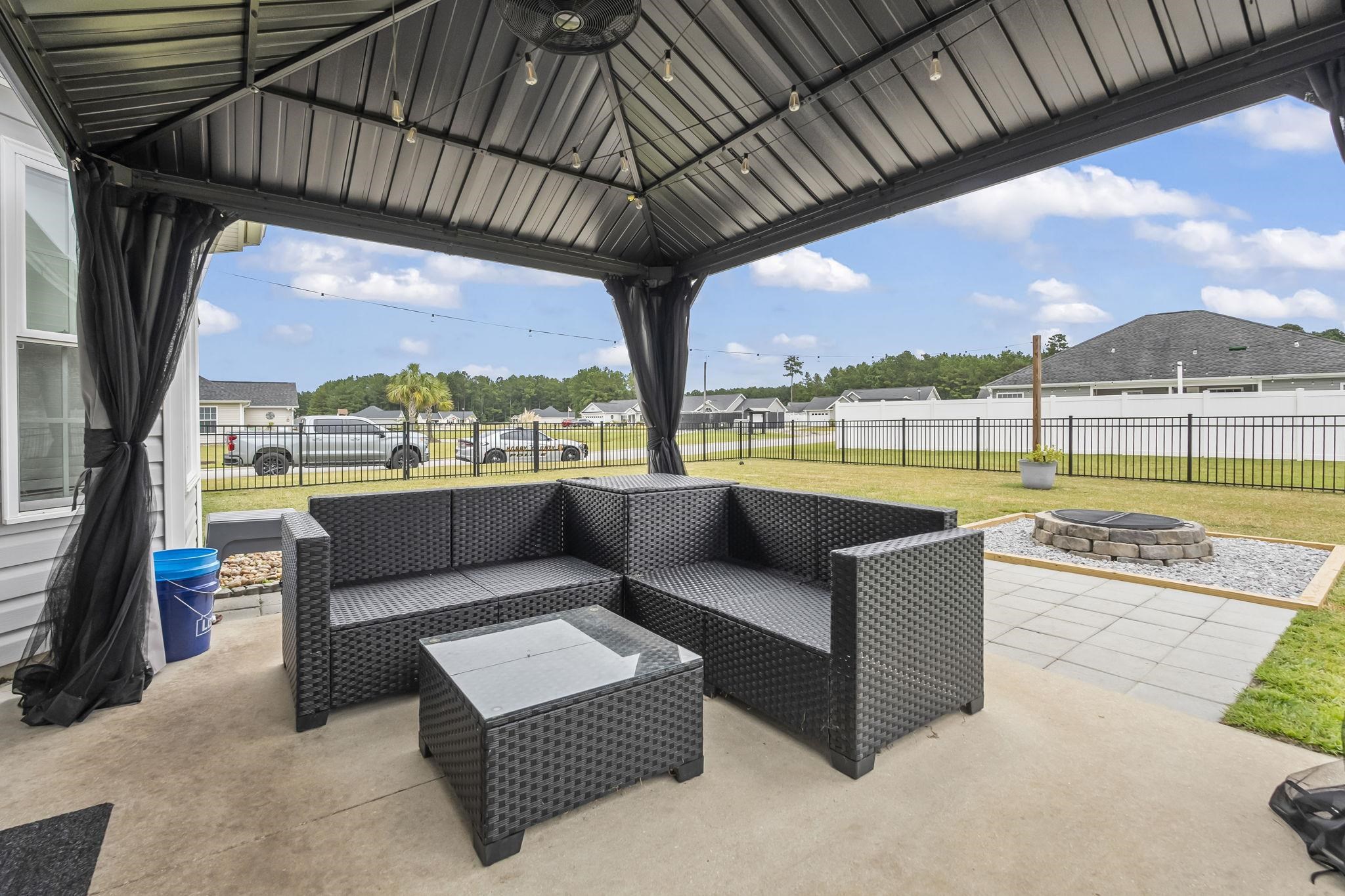 254 Macarthur Drive Conway, SC 29527 - Photo 19 of 24 Gazebo and Firepit transfer