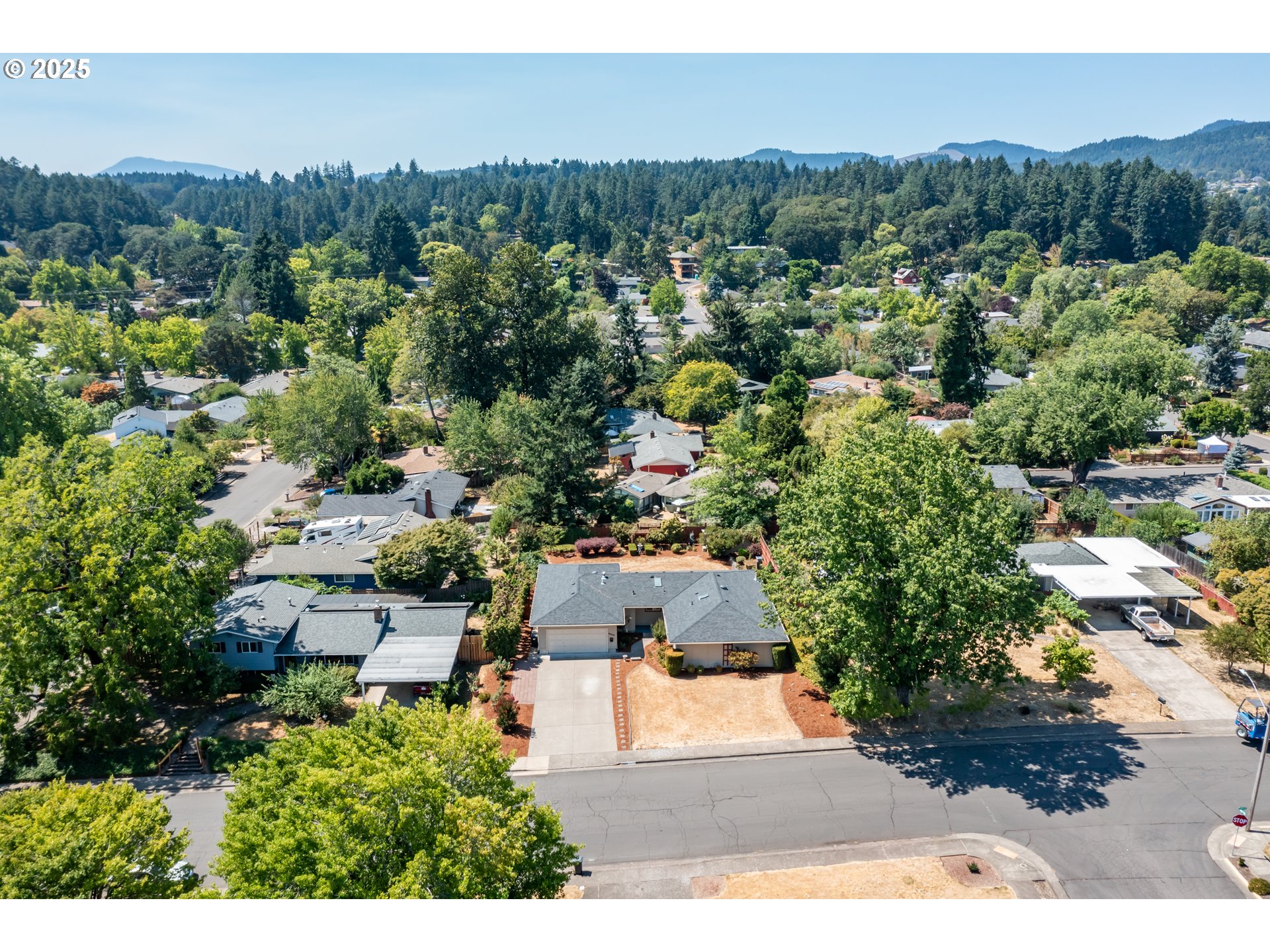 2040 Northwest 23rd Street Corvallis, OR 97330 - Photo 3 of 48 an aerial view of a house with a yard