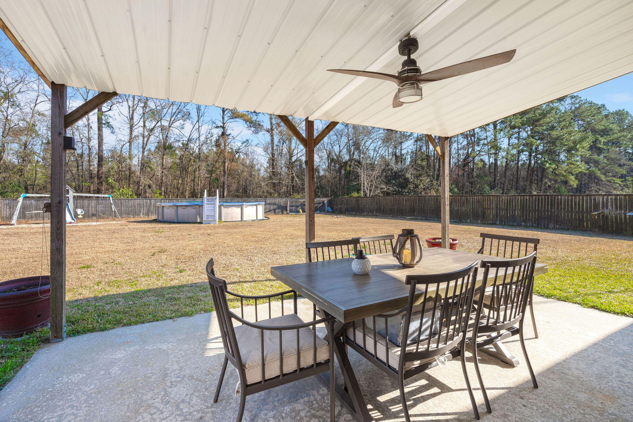 112 Lois Circle Moncks Corner, SC 29461 - Photo 31 of 36 Covered patio!