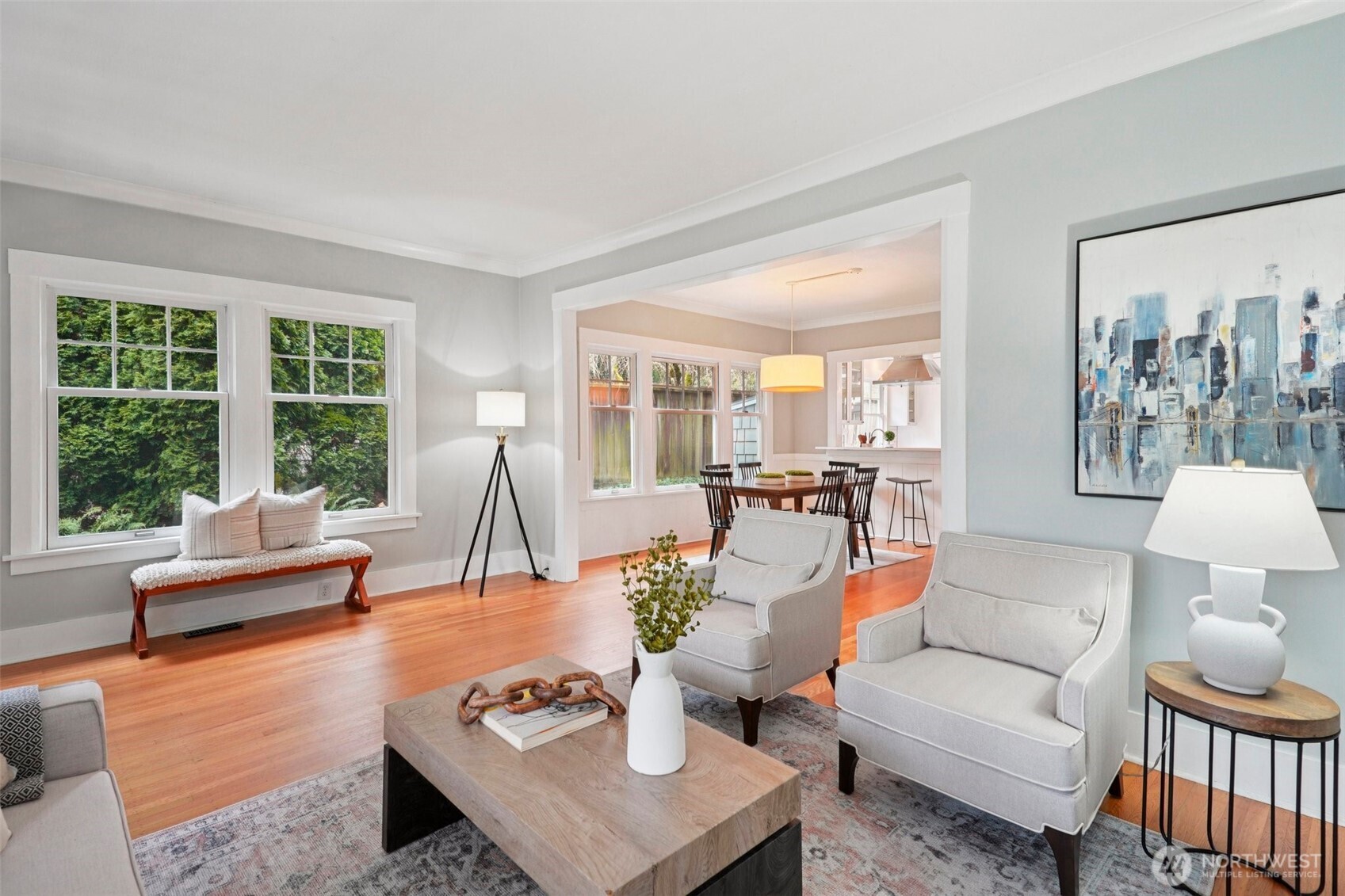 3141 Broadway East Seattle, WA 98102 - Photo 8 of 40 a living room with furniture and a large window