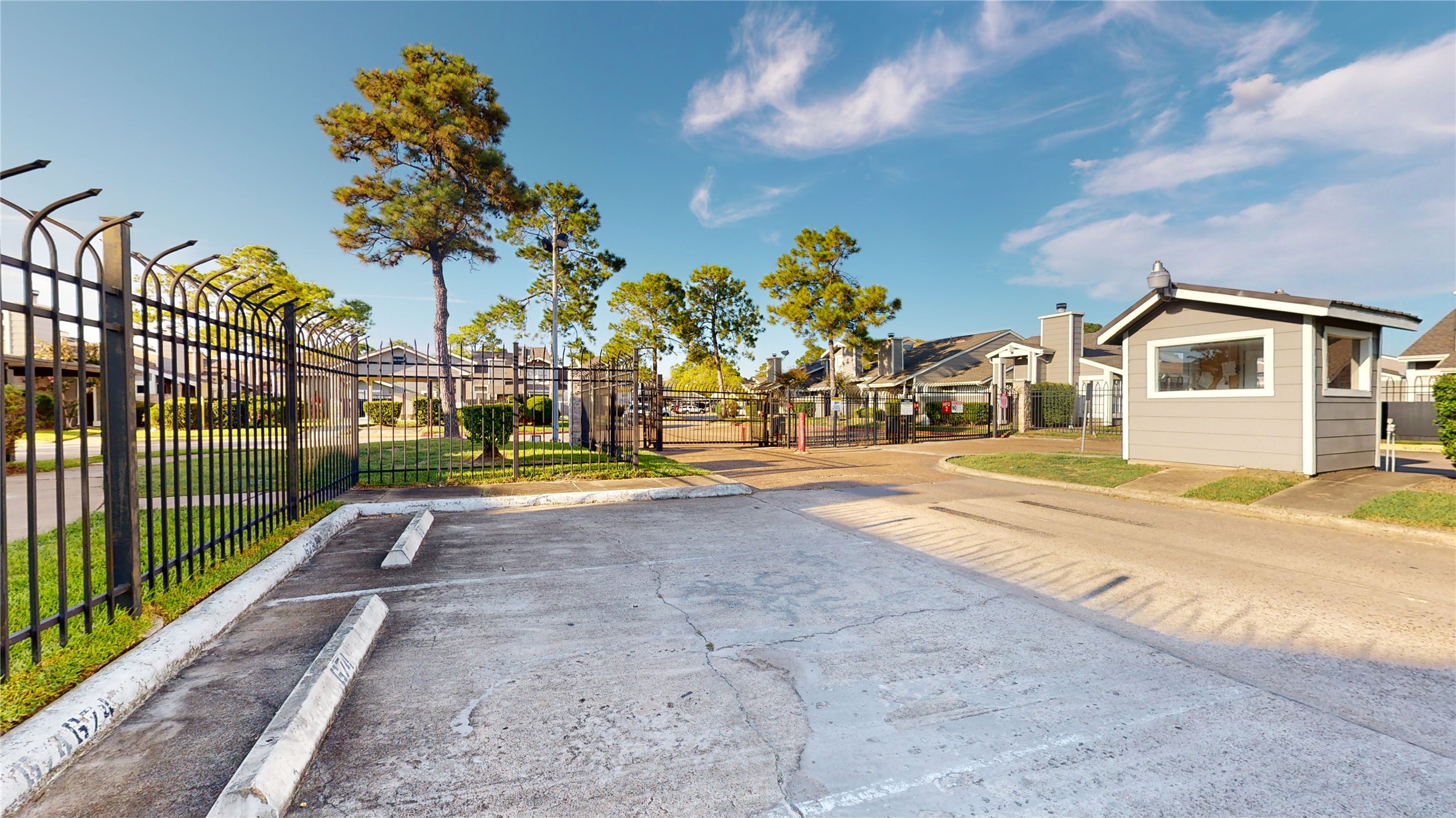 12250 Copper Tree Pvt Lane Houston, TX 77035 - Photo 23 of 26 1 parking space for this unit is located before the gate entrance