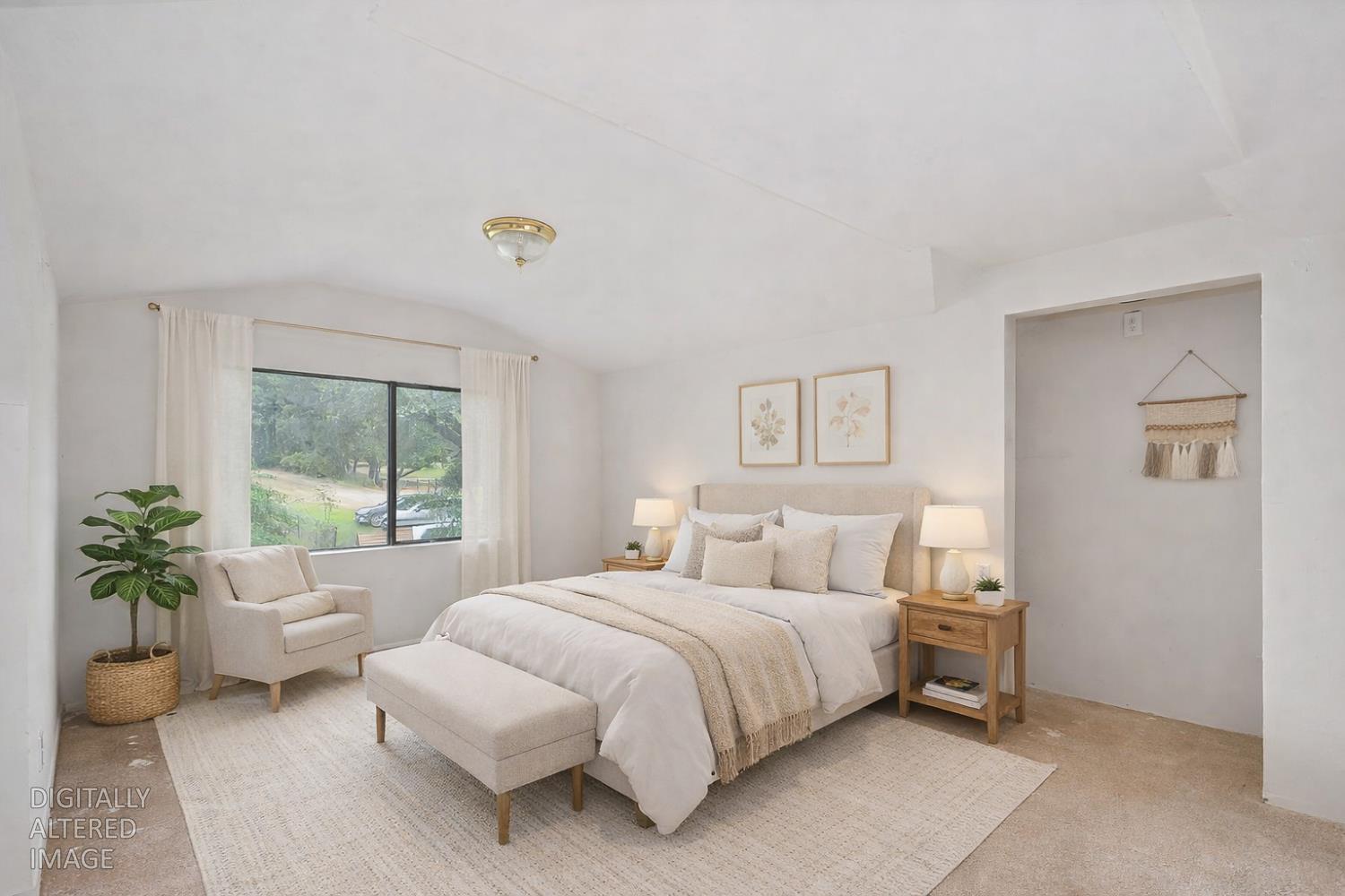 5682 Virginiatown Road Newcastle, CA 95658 - Photo 30 of 56 Digitally staged bedroom with closet.