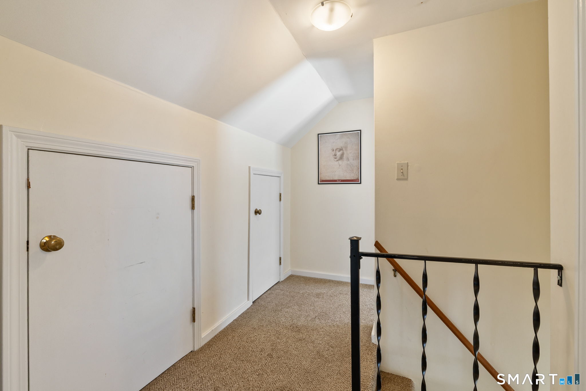 10 School Street Burlington, CT 06013 - Photo 20 of 35 a view of a hallway with wooden floor and entryway
